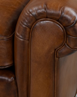 Sundance Tobacco Leather Sofa