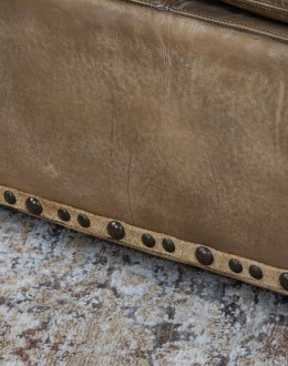 Sydney Relic Western Fringe Leather Sofa