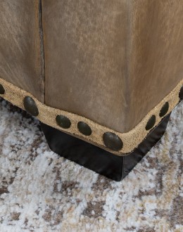 Sydney Relic Western Fringe Leather Sofa