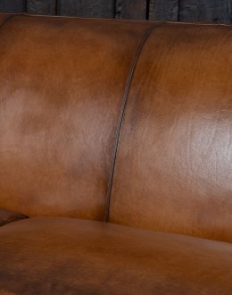 Traeger Leather Sofa