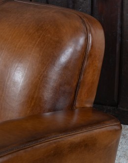 Traeger Leather Sofa