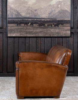 Traeger Leather Sofa