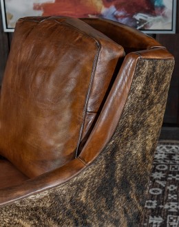 Belton Brindle Swivel Chair