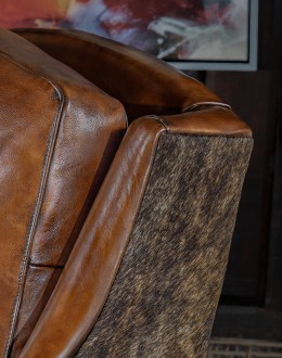 Belton Brindle Swivel Chair