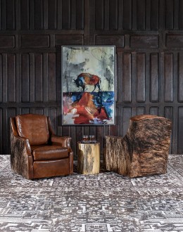 Belton Brindle Swivel Chair