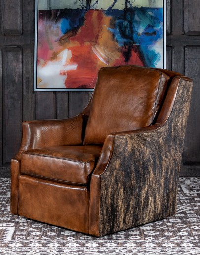Belton Brindle Swivel Chair