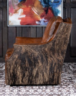 Belton Brindle Swivel Chair