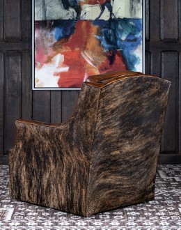 Belton Brindle Swivel Chair