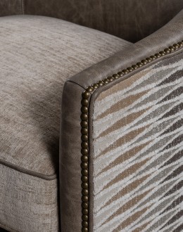 Cameron Leather Swivel Chair