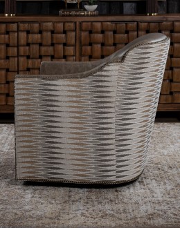 Cameron Leather Swivel Chair