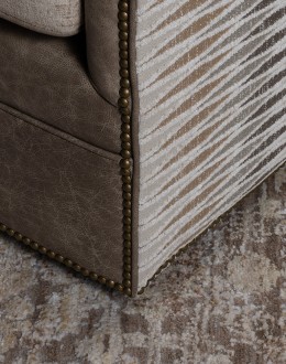 Cameron Leather Swivel Chair