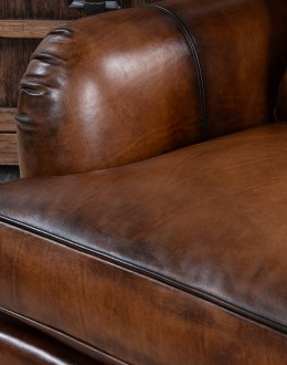 Dutton Brown Swivel Glide Chair