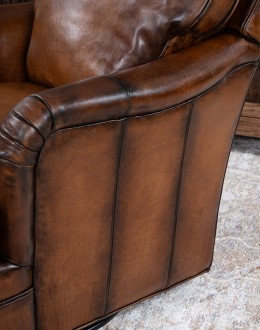 Dutton Brown Swivel Glide Chair