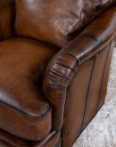 Dutton Brown Swivel Glide Chair