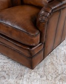 Dutton Brown Swivel Glide Chair
