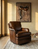 Dutton Brown Swivel Glide Chair Dutton Brown Swivel Glide Chair
