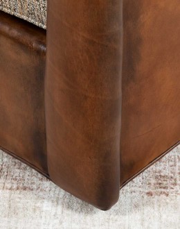 Ella Cocoa Swivel Chair