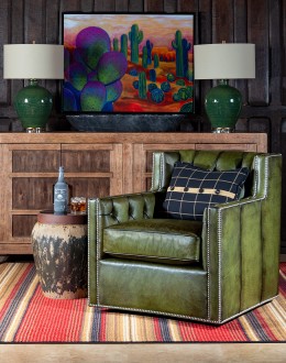 Ellis Olive Swivel Chair Ellis Olive Swivel Chair