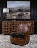 Granger Whiskey Swivel Chair