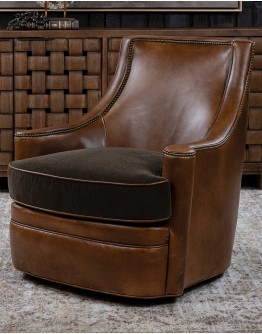 Granger Whiskey Swivel Chair