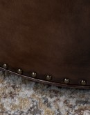 Jackson Smoke Leather Swivel Chair