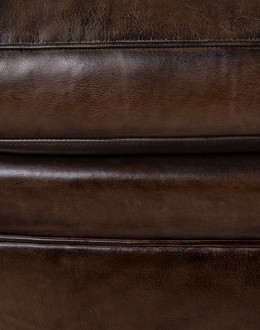 Jackson Smoke Leather Swivel Chair