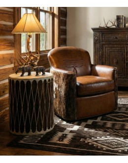 Macallan Barrel Swivel Chair