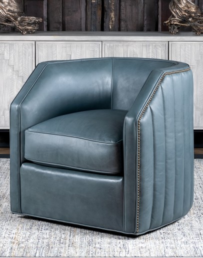 Oliver Sky Leather Swivel Chair Oliver Sky Leather Swivel Chair