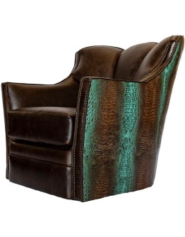 Puma Nile Croc Swivel Glide Chair