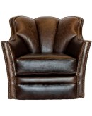 unique leather swivel chairs