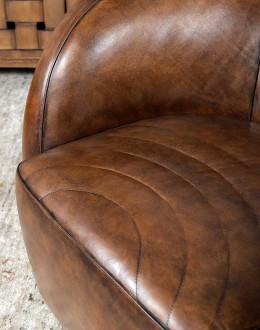 Scout Mocha Swivel Chair