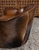 Sheridan Leather Swivel Chair