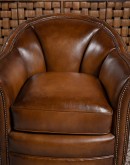 Sheridan Leather Swivel Chair
