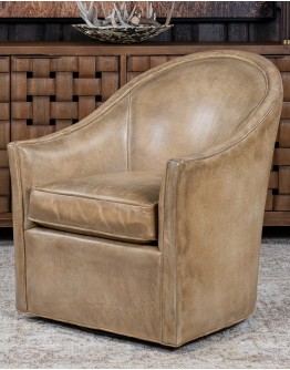 Sydney Chaps Leather Swivel Chair Sydney Chaps Leather Swivel Chair