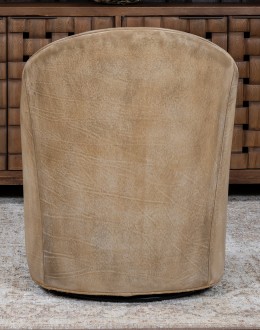 Sydney Chaps Leather Swivel Chair