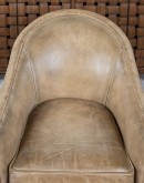Sydney Chaps Leather Swivel Chair