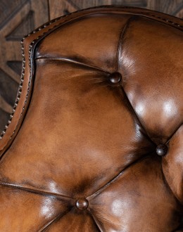Texas Brindle Swivel Glider