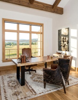 Billings Boot Stitch Office Chair