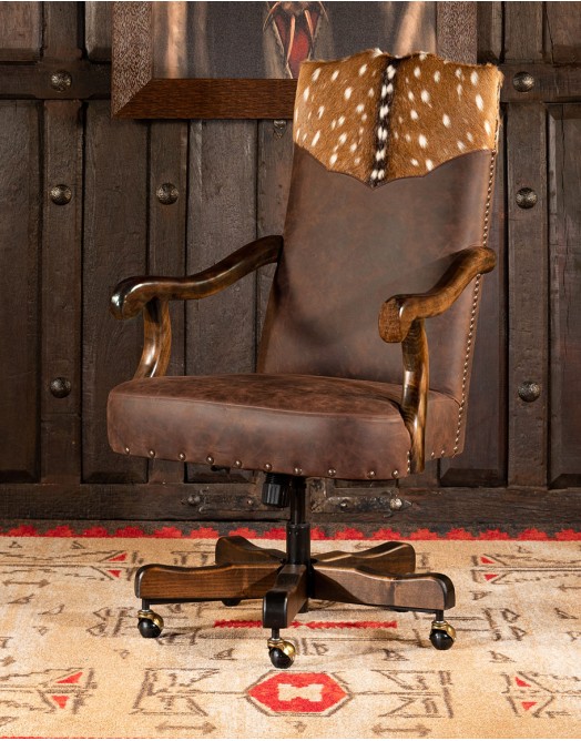 Bowie Axis Mocha Desk Chair