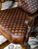 Diamondback Leather Desk Chair