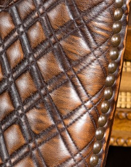 Bowie Diamondback Leather Desk Chair