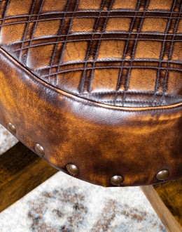 Bowie Diamondback Leather Desk Chair