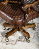 RODEO ARCHITECT QUILTED LEATHER DESK CHAIR