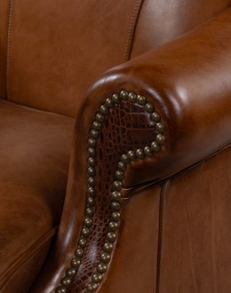 Drover Brown Executive Desk Chair