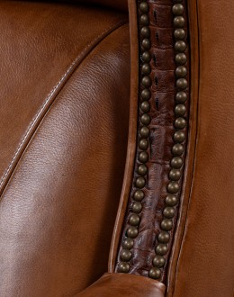 Drover Brown Executive Desk Chair