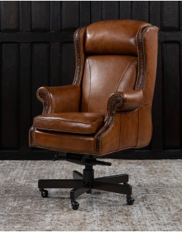 Drover Brown Executive Desk Chair