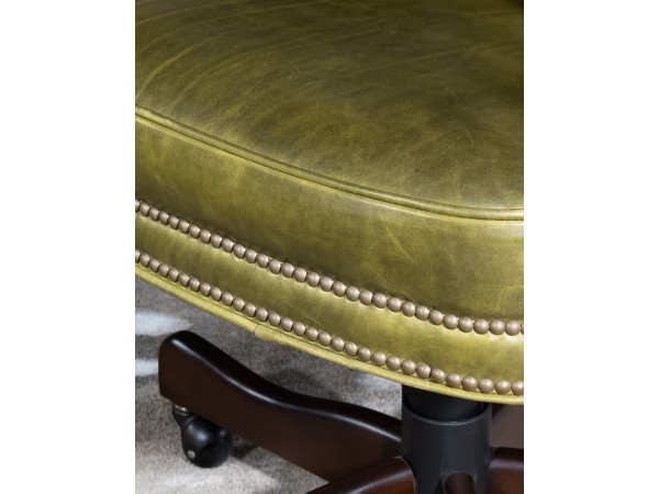 Fallbrook Olive Desk Chair, Fine Furniture