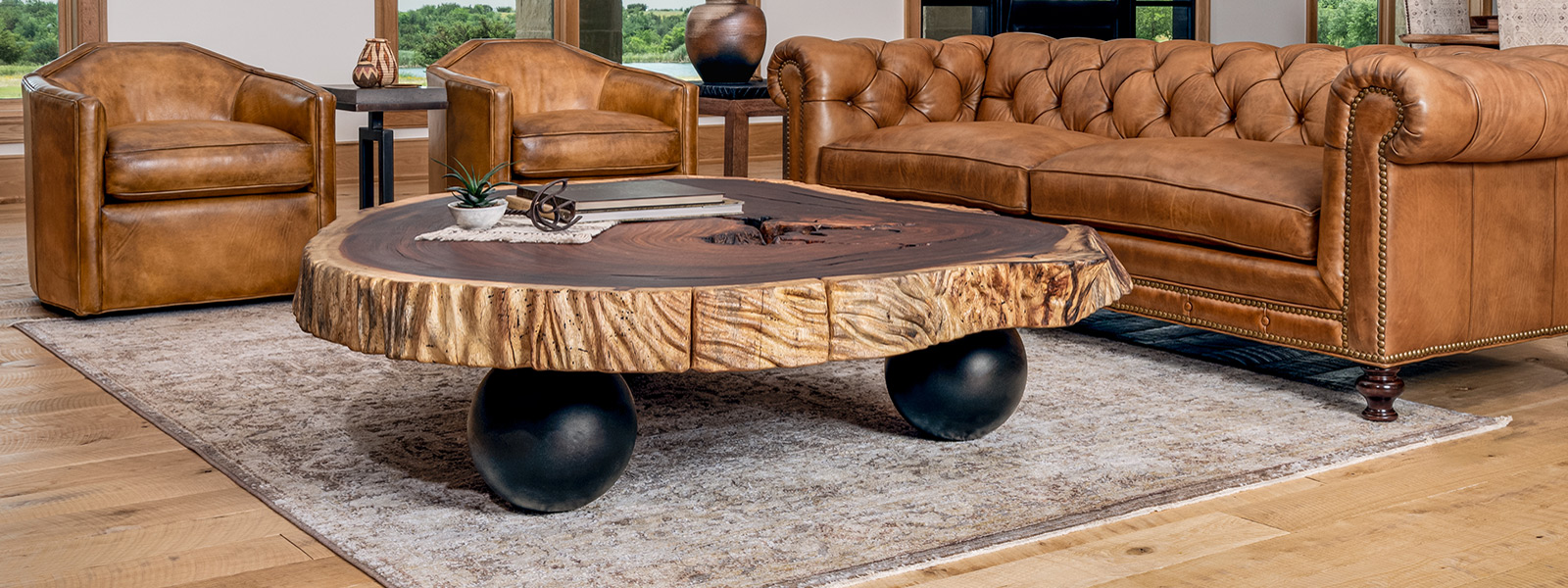 High End Leather Living Room Furniture