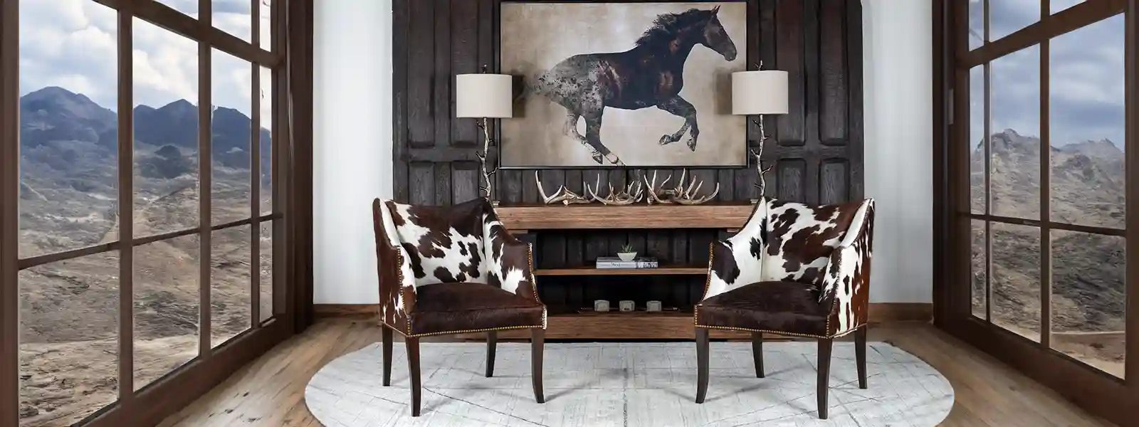 McCoy Cowhide Chair