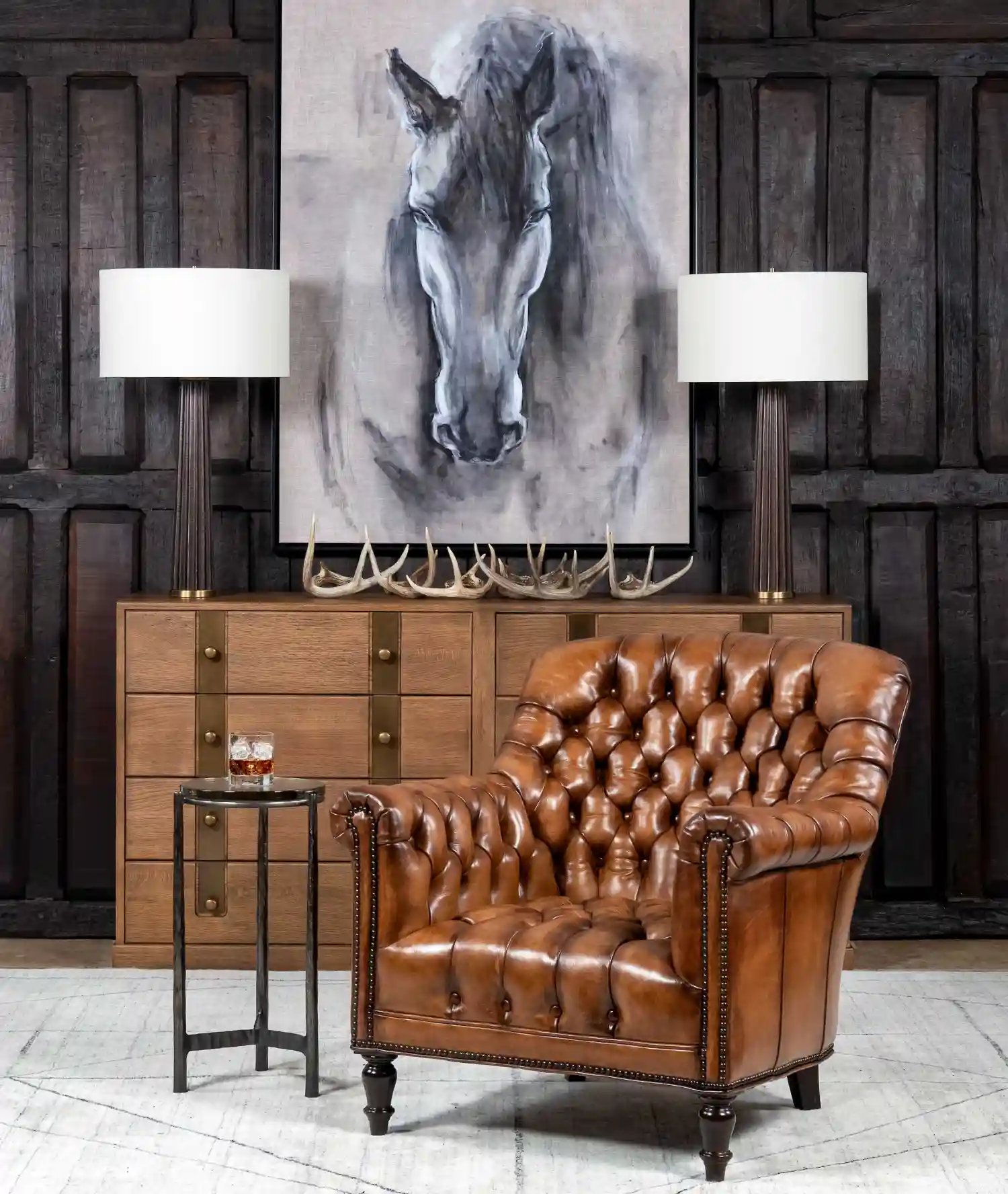 Winchester Tufted Lounge Chair - Classic Ranch Collection